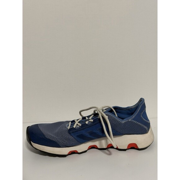 Adidas Terrex Stealth Hiking Shoes Mens 9 Blue Red Sneakers Climacool - Picture 6 of 10